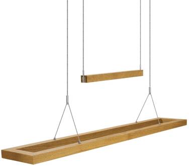 Amalia LED hanglamp, asteiken geolied asteiken geolied, nikkel