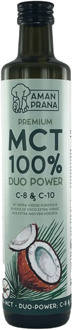 Amanprana Extra Vierge Kokosolie DeLuxe met 83% MCT - 500 ml