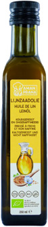 Amanprana Koudgeperste & ongeraffineerde lijnzaadolie - 250 ml