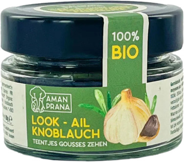 Amanprana Zwarte gefermenteerde knoflookteentjes - 60 gram
