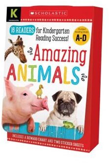 Amazing Animals A-D Kindergarten Box Set: Scholastic Early Learners (Guided Reader)