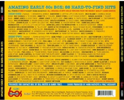 Amazing Early 60S Box: 88 Hard-To-Find Hits
