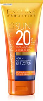 Amazing Oils Highly Water-resistant Sun Lotion SPF20 - 200ml.