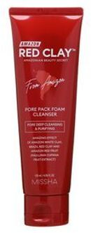 Amazon Red Clay Pore Pack Foam Cleanser 120ml