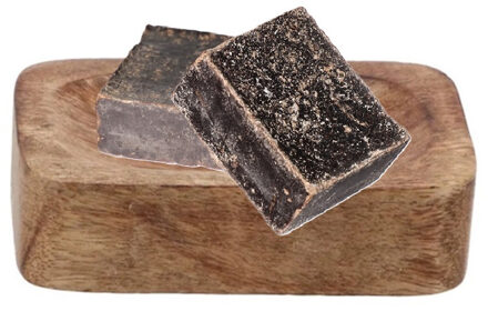 Amber blokjes/geurblokjes cadeauset - Musk geur - 3x blokjes - met bamboe bakje