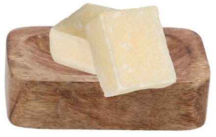 Amberblokjes/geurblokjes cadeauset - Cashmere geur - 3x blokjes - met bamboe bakje