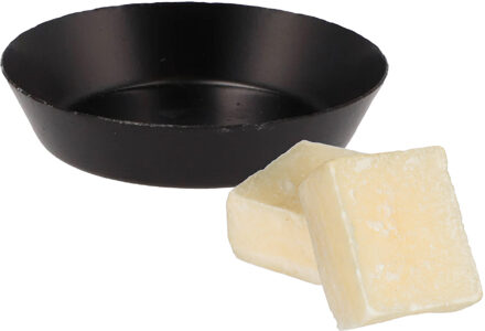 Amberblokjes/geurblokjes cadeauset - cashmere geur - inclusief schaaltje