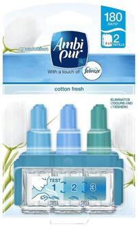 Ambi Pur Toilet Luchtverfrisser Ambi Pur 3Volution Cotton Fresh Plug In Navulling 20 ml