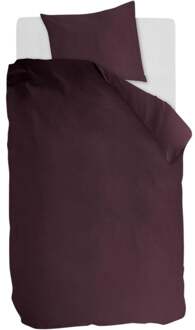 Ambiante Cotton Uni Dekbedovertrek 140 x 200/220 cm Rood