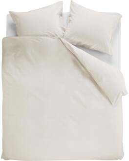 Ambiante Cotton Uni Dekbedovertrek 240 x 200 / 220 cm Wit