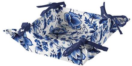Ambiente Broodmand delft blauw florals multi