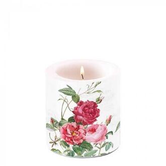 Ambiente Kaars klein Amber wit