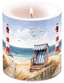 Ambiente Kaars small beach walk wit