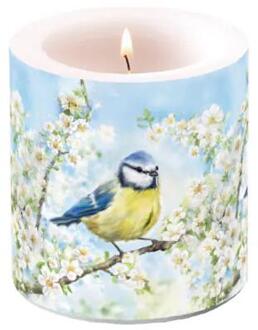 Ambiente Kaars small Blossom time wit