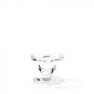 Ambiente kandelaar Ø 9 - h 7 cm transparant