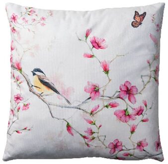Ambiente Kussen Bird & Blossom 34x34cm