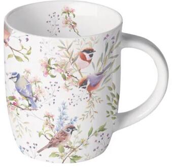 Ambiente Mok 0.2 l busy birds wit