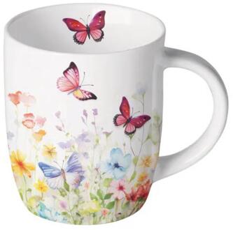 Ambiente Mok 0.2L butterflies in field wit