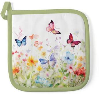 Ambiente Pannenlap butterflies in field multi