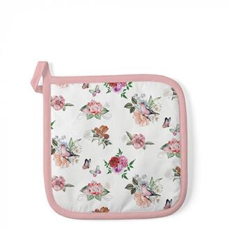 Ambiente Pannenlap Charlotte white roze