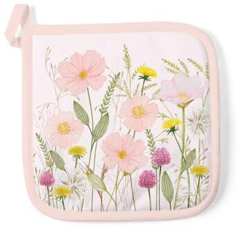 Ambiente Pannenlap pastel flowers roze multi
