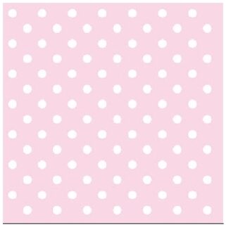 Ambiente Servetten - 40x stuks - met stippen - groen - blauw - 33 x 33 cm - papier