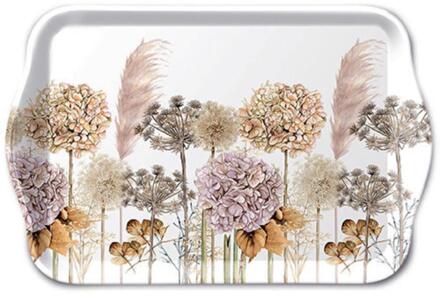 Ambiente Tray 13x21cm Dried flowers multi