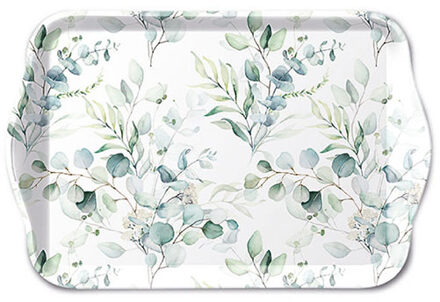 Ambiente Tray Eucalyptus All Over 13x21 groen