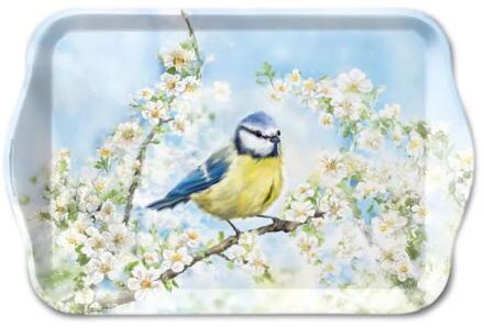 Ambiente Tray melamine 13x21cm Blossom time wit