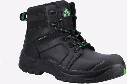 Amblers 502 Leren Veiligheidslaarzen Heren Zwart