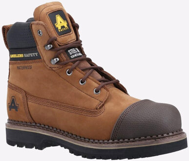 Amblers AS233 Leren Scuff Boots Heren Bruin - EU 44.5 / UK 10