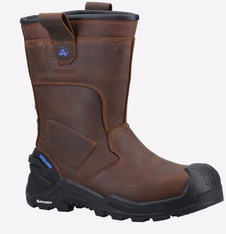 Amblers Conqueror Veiligheidsriggersschoen WATERDICHT Heren Bruin - EU 47.5 / UK 12