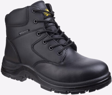 Amblers FS006C Leren waterdichte veiligheidslaars Heren Zwart - EU 42 / UK 8