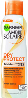 Ambre Solaire Dry Protect Zonnebrandspray SPF 20 - 200 ml - Zonder Alcohol