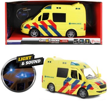 ambulance junior 21 cm geel