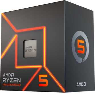 AMD Ryzen 5 7600, 3,8 GHz (5,1 GHz Turbo Boost) Processor