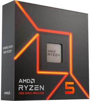 AMD Ryzen 5 7600X, 4,7 GHz (5,3 GHz Turbo Boost) Processor