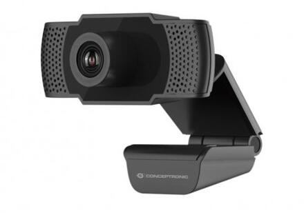 AMDIS webcam 2 MP 1920 x 1080 Pixels USB 2.0 Zwart