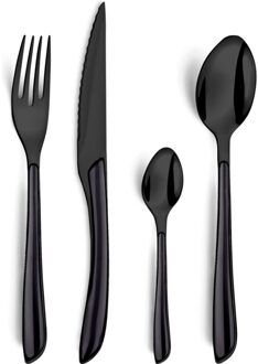 Amefa Bestekset Lumino 6 Delig Zwart