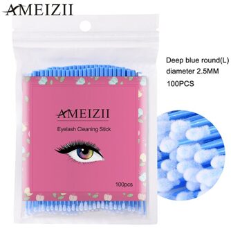 Ameizii 100 Pcs Graft Wimper Wattenstaafje Wegwerp Wattenstaafje Verwijderen Wattenstaafje Wattenstaafje Sakeup Schoon Stok Zak 06