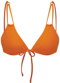 America Today Bikinitop amber two strap top Oranje