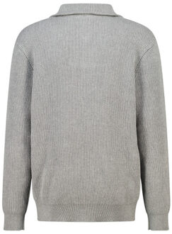 America Today Kent halfzip Grijs - XS