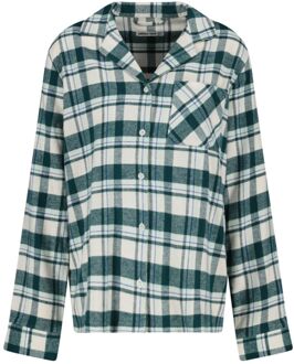 America Today Pyjama labello shirt Groen