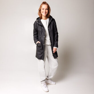 America Today Regenjas janice Zwart - XS