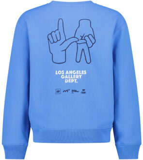 America Today Sander crew jr Blauw - 158/164