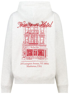 America Today Sandy hood Grijs - L