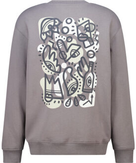 America Today Santino crew Blauw - L