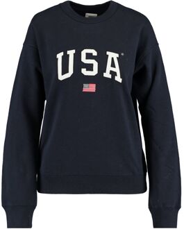 America Today Sweater soel Blauw