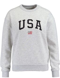 America Today Sweater soel Grijs - L