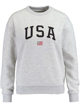 America Today Sweater soel Grijs - XL